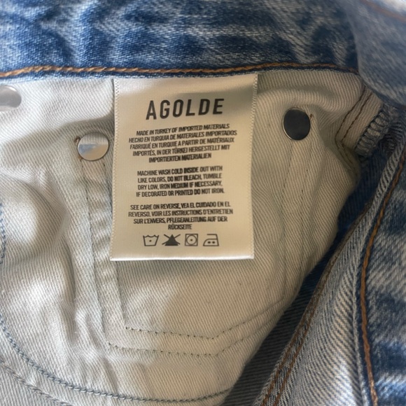 AGOLDE Riley High Rise Straight Crop - Picture 10 of 11